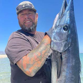 Hunting Wahoo in Baja California, Mexico - Mike