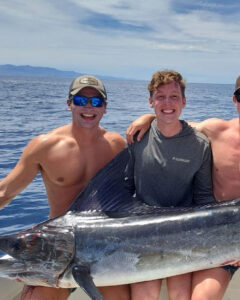 Landed a Marlin in Baja