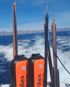 Out on the boat in Baja